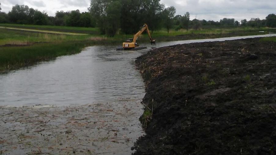 Performing work on cleaning the pond - Eridon Bud - Image - 5