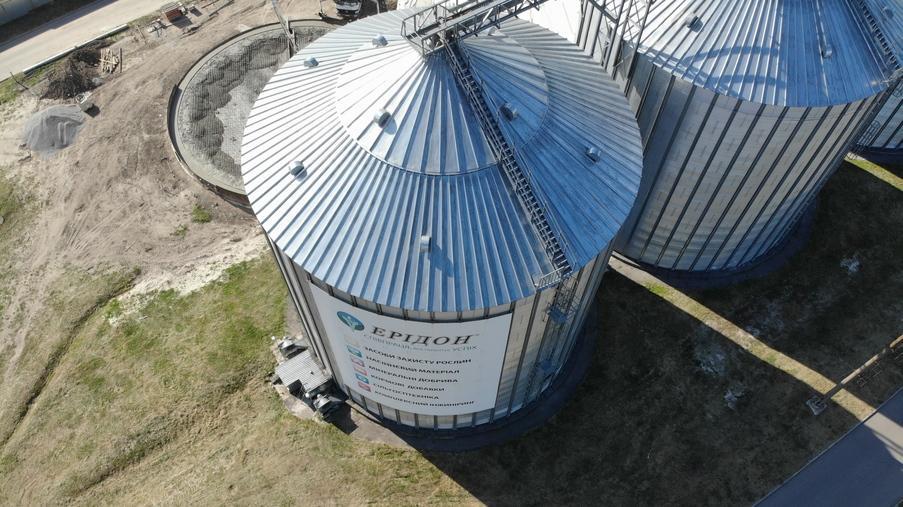 Building of a cornhouse and siloes in Pyriatyn, a city in Poltava Oblast - Eridon Bud - 2 Building of a cornhouse and siloes in Pyriatyn, a city in Poltava Oblast - Eridon Bud - Image - 2