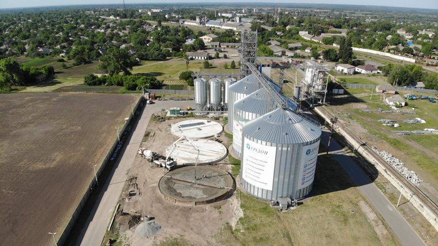 Building of a cornhouse and siloes in Pyriatyn, a city in Poltava Oblast - Eridon Bud - 4 Building of a cornhouse and siloes in Pyriatyn, a city in Poltava Oblast - Eridon Bud - Image - 4